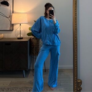 Colsie Blue Matching Lounge Set NWT